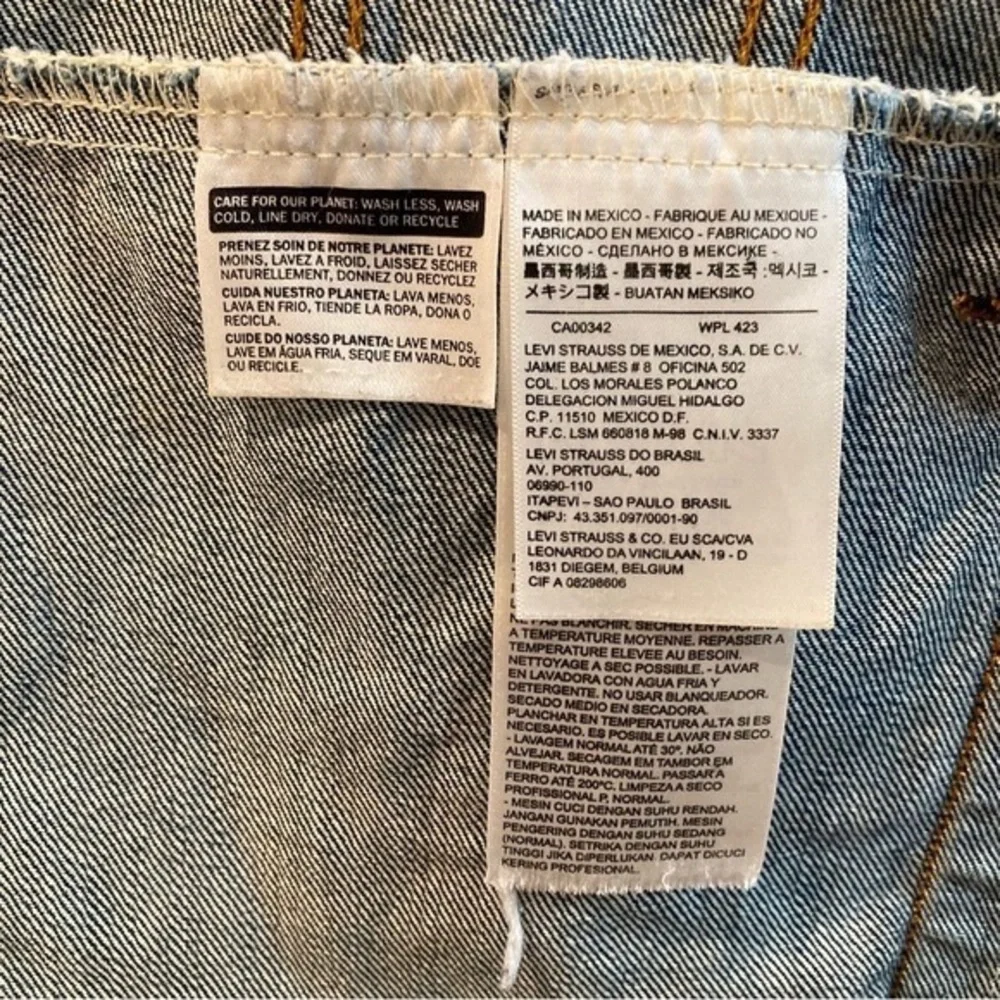 Levi's Blue Denim Trucker Jacket